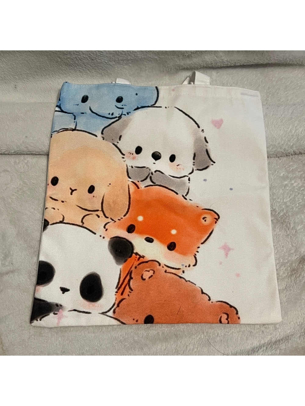 Animal Stack Print Tote Bag